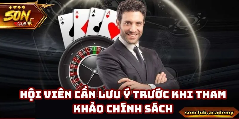 Miễn Trách Nhiệm Sonclub - Hiểu Rõ Trách Nhiệm Cá Nhân 4 Hội viên cần lưu ý trước khi tham khảo chính sách